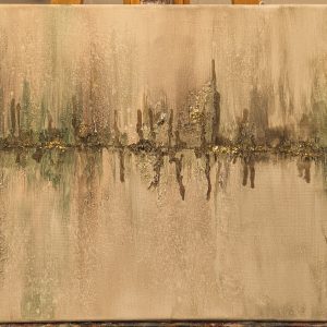 Originalgemälde - "Narben aus Gold"