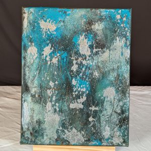 "Flux" - Kleines Gemälde