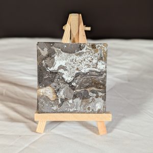 "Goldvene" - Mini Gemälde