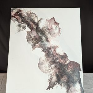 "Zwischen Welten" - Mittelgroßes Gemälde