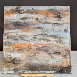 "Birch" - Kleines Gemälde