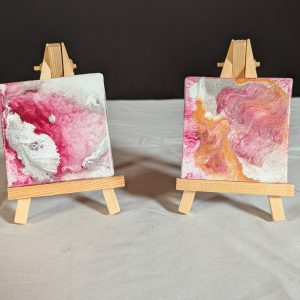 "Color Flow" - Mini Gemälde Set