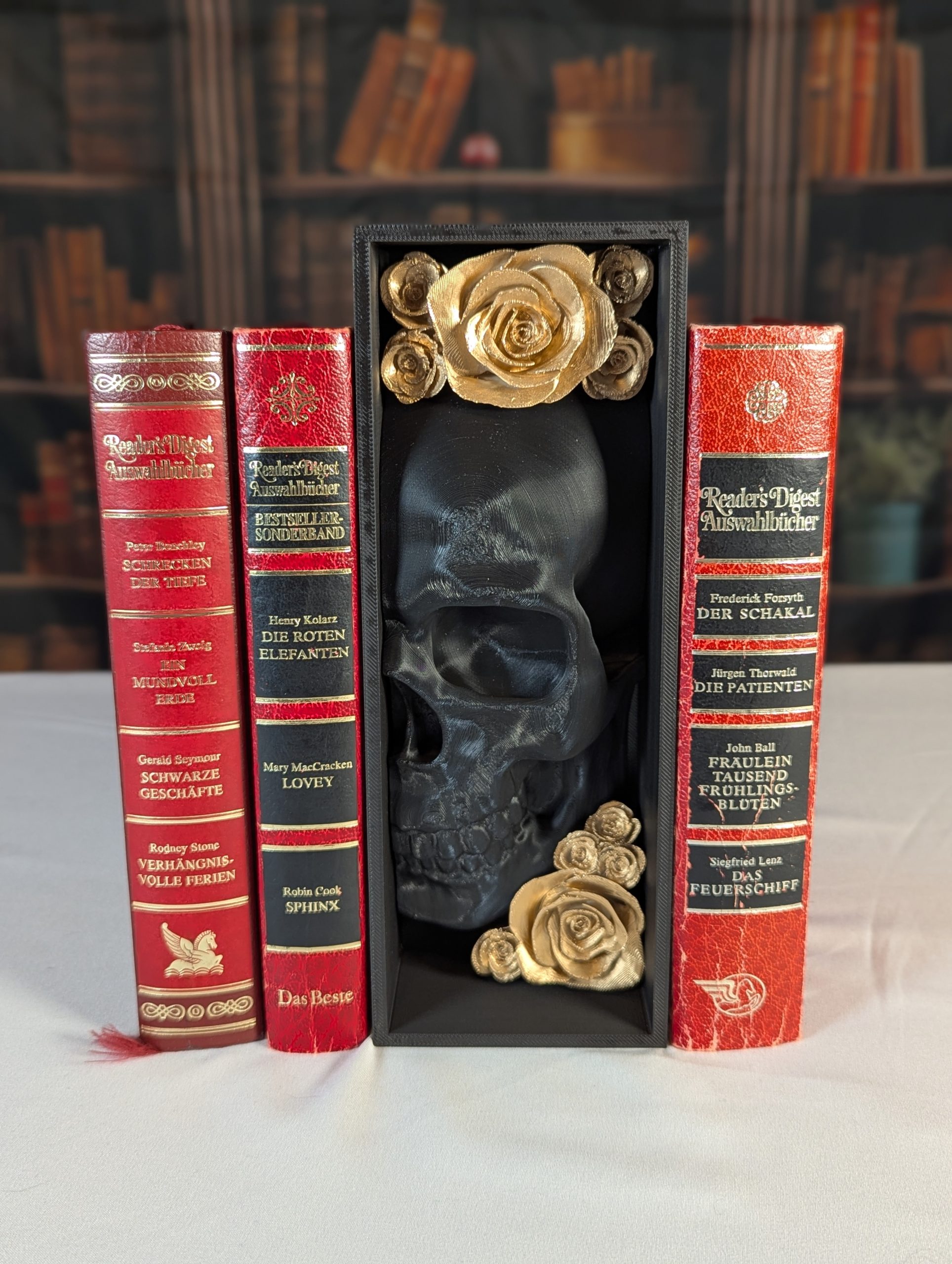 Schädel Book Nook – Bild 2