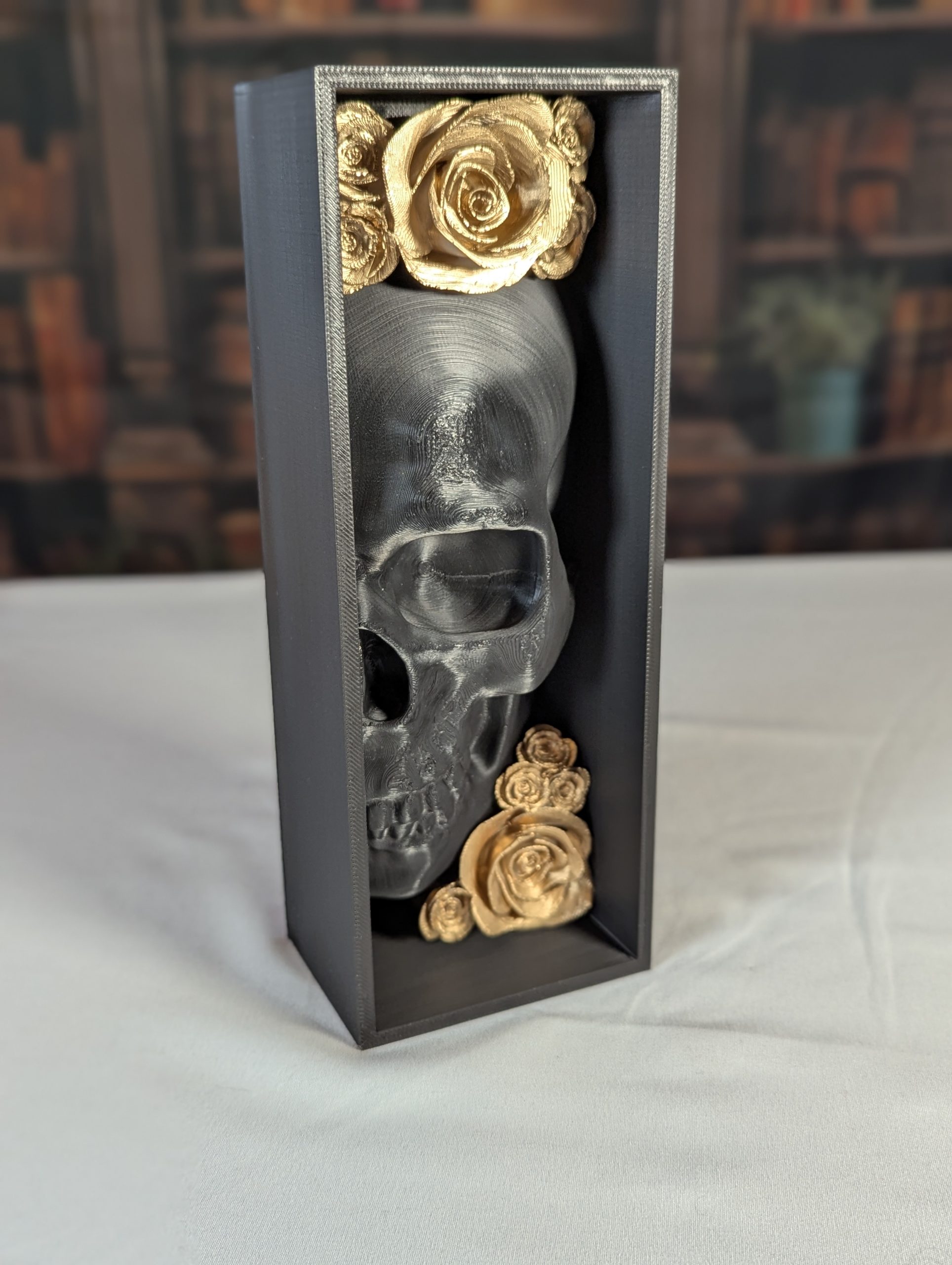 Schädel Book Nook – Bild 3