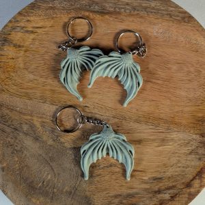 Schlüsselanhänger Meerjungfrauenflosse - grün