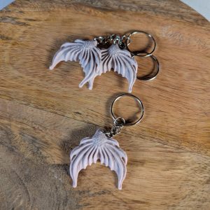 Schlüsselanhänger Meerjungfrauenflosse - rosa