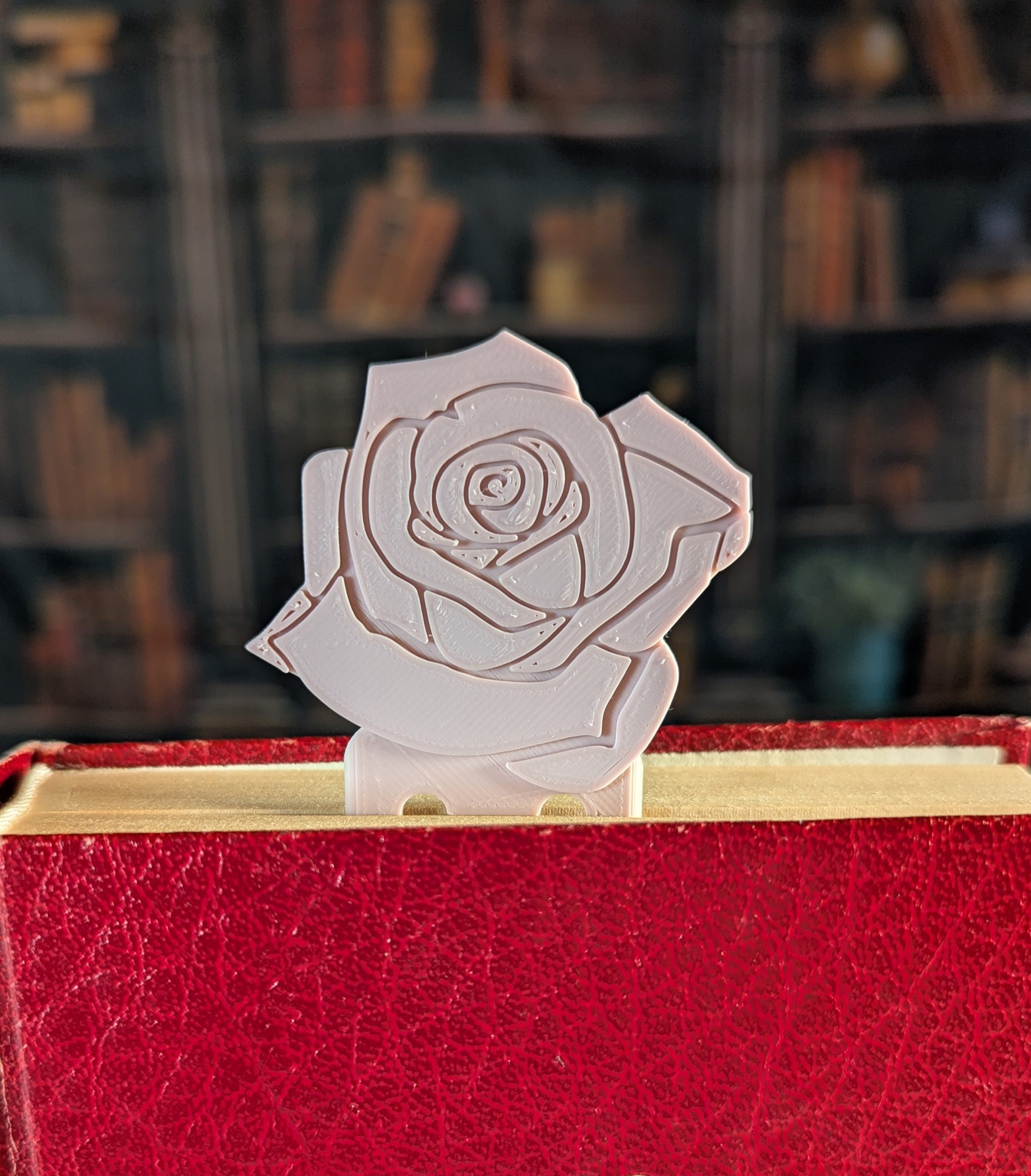 Lesezeichen Rose – Bild 2