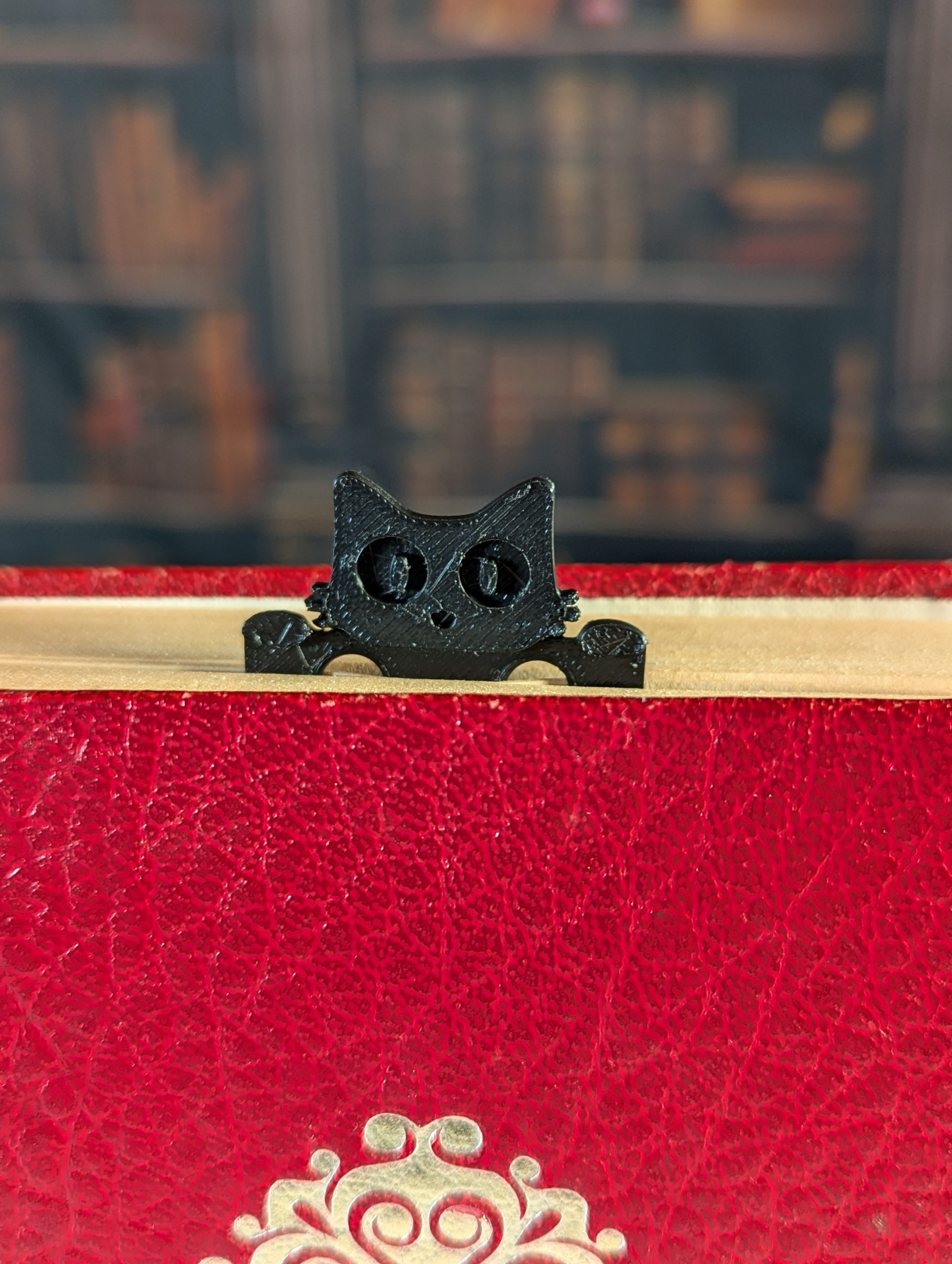 Lesezeichen Peeking Cat – Bild 2