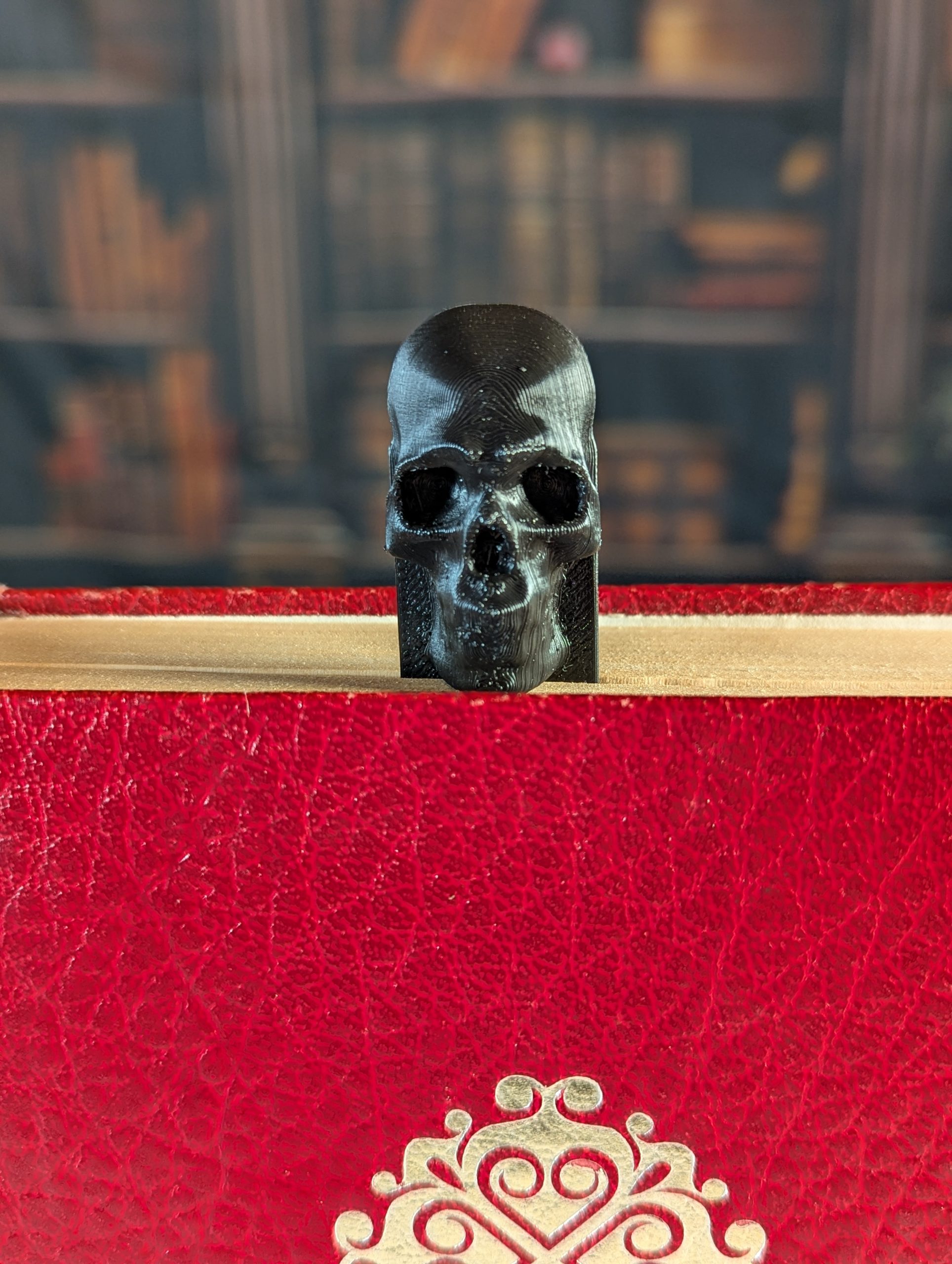 Lesezeichen Schädel – Bild 2