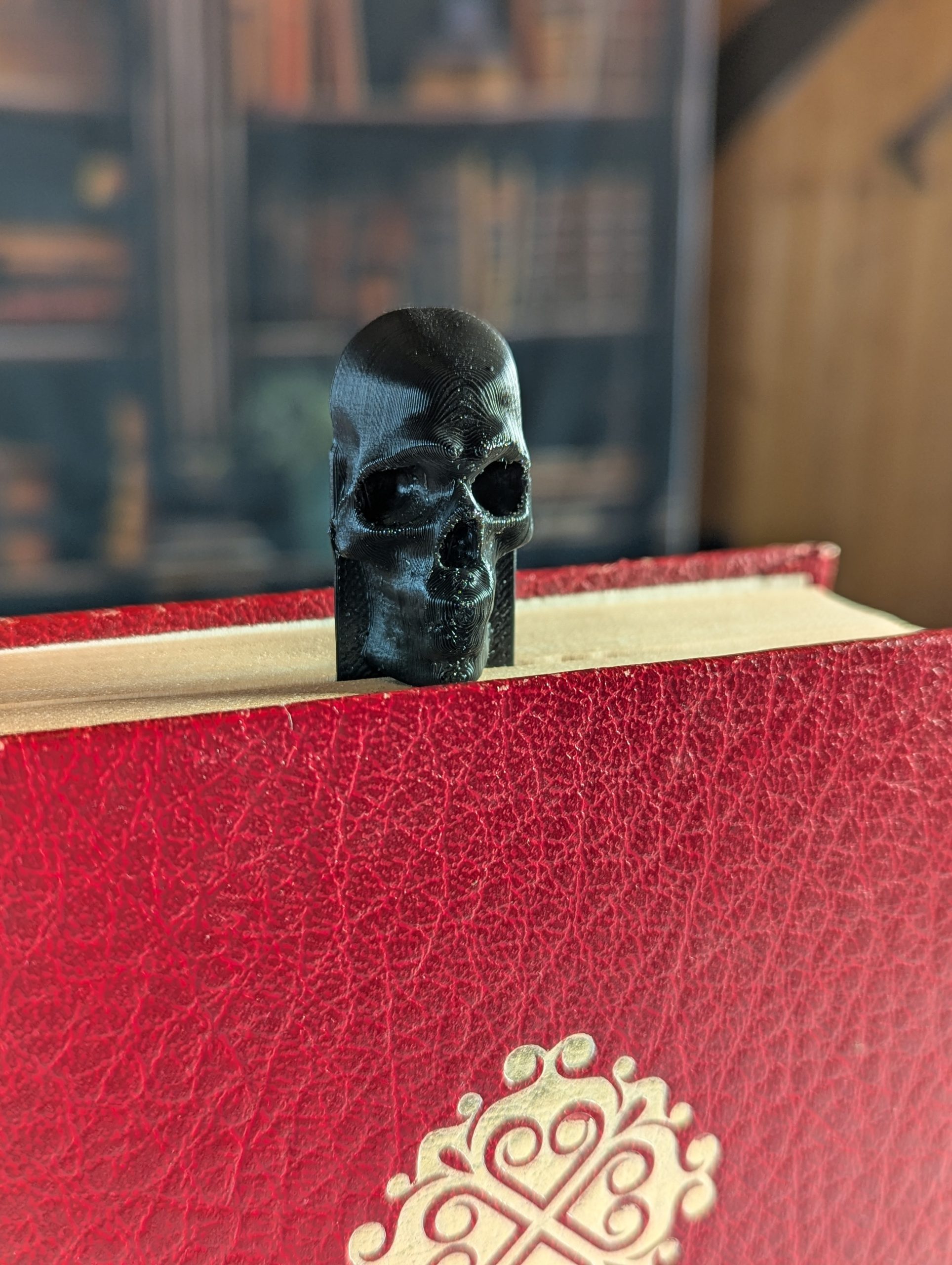 Lesezeichen Schädel – Bild 3