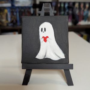 Geist mit Herz - Mini Gemälde